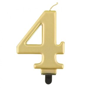 Auksinė žvakutė - ,,4''