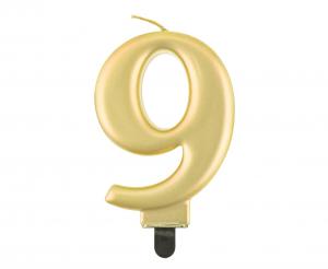 Auksinė žvakutė - ,,9"