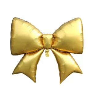 Hela folinis balionas "Kaspinas" auksinis