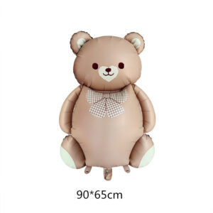 meškutis su kaspinėliu rudas