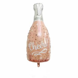 Hela folinis „Champagne Cheers” balionas, 98x49 cm.
