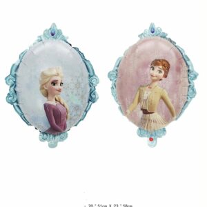 Hela folinis balionas  „Elsa and Anna“, 58 x 51 cm.
