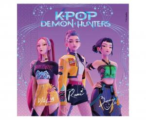 Popierinės servetėles K-POP DEMON HUNTERS 33×33 cm, 20 vnt.